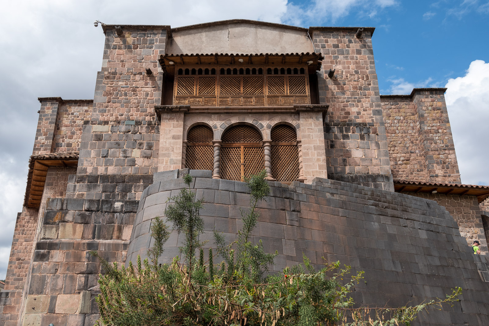 Church built atop the most important temple in the Incan empire